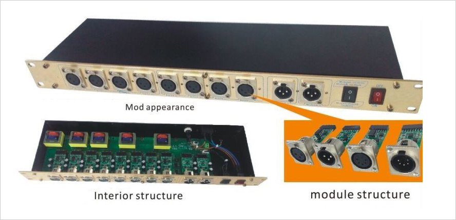 CA8802MOD模塊8路信號放大器的功能特點